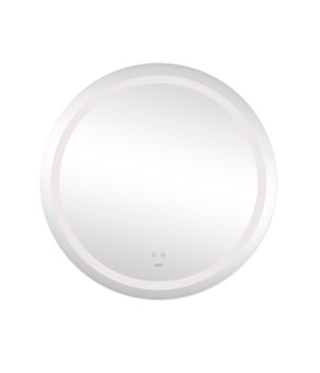Дзеркало Lidz Aria R800 з LED-підсвічуванням Touch, з антизапотіванням, з димером, рег. яскравості LD78LR800 (SD00052338)