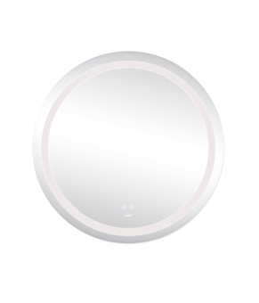 Дзеркало Lidz Aria R800 з LED-підсвічуванням Touch, з антизапотіванням, з димером, рег. яскравості LD78LR800 (SD00052338)