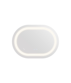 Дзеркало Qtap Gemini 650х900 з LED-підсвічуванням Touch, з антизапотіванням, з димером, рег. темп. кольору (3000-6500K) Reverse QT2578R6590 (SD00052320)