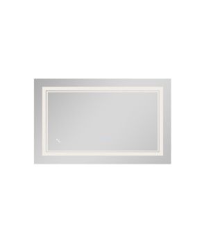Дзеркало Qtap Cardinal (CA1) 800х500 з LED-підсвічуванням Touch, з антизапотіванням, з димером, рег. темп. кольору (3000-6500K) Reverse QT0478C5080 (SD00052322)