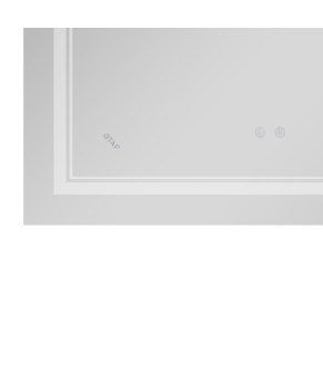 Дзеркало Qtap Cardinal (CA1) 800х500 з LED-підсвічуванням Touch, з антизапотіванням, з димером, рег. темп. кольору (3000-6500K) Reverse QT0478C5080 (SD00052322)