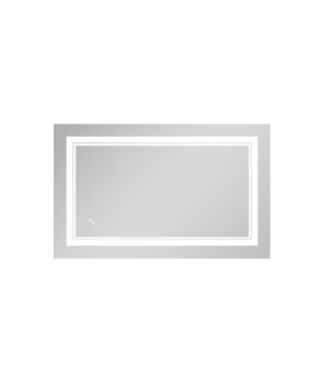 Дзеркало Qtap Cardinal (CA1) 700х500 з LED-підсвічуванням Touch, з антизапотіванням, з димером, рег. темп. кольору (3000-6500K) QT0478C5070 (SD00052323)
