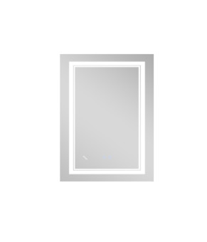 Дзеркало Qtap Cardinal 600х800 з LED-підсвічуванням Touch, з антизапотіванням, з димером, рег. темп. кольору (3000-6500K) QT0478C6080 (SD00052325)