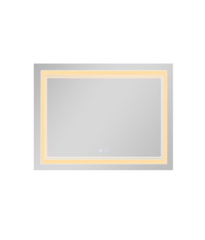 Дзеркало Qtap Cardinal (CA1) 1000х800 з LED-підсвічуванням Touch, з антизапотіванням, з димером, рег. темп. кольору (3000-6500K) QT0478C10080 (SD00052327)