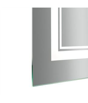 Дзеркало Qtap Cardinal (CA1) 1000х800 з LED-підсвічуванням Touch, з антизапотіванням, з димером, рег. темп. кольору (3000-6500K) QT0478C10080 (SD00052327)