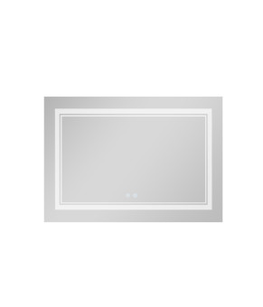 Дзеркало Qtap Cardinal 1200х800 з LED-підсвічуванням Touch, з антизапотіванням, з димером, рег. темп. кольору (3000-6500K) QT0478C12080 (SD00052328)