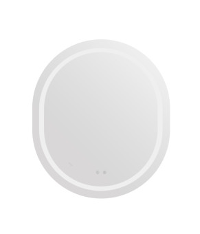 Дзеркало Qtap Gemini 800х700 з LED-підсвічуванням Touch, з антизапотіванням, з димером, рег. темп. кольору (3000-6500K) Reverse QT2578R8070 (SD00052317)