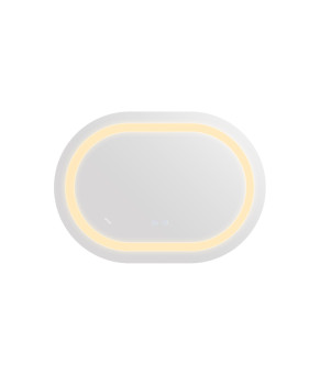 Дзеркало Qtap Gemini 600х800 з LED-підсвічуванням Touch, з антизапотіванням, з димером, рег. темп. кольору (3000-6500K) Reverse QT2578R6080 (SD00052321)