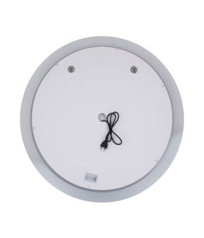 Дзеркало Qtap Taurus R600 з LED-підсвічуванням Touch, з антизапотіванням, з димером, рег. темп. кольору (3000-6500K) QT2478R607 (SD00052314)