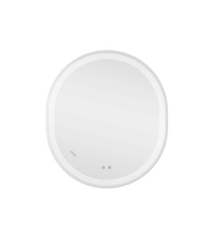 Дзеркало Qtap Gemini 800х700 з LED-підсвічуванням Touch, з антизапотіванням, з димером, рег. темп. кольору (3000-6500K) Reverse QT2578R8071W (SD00052318)