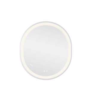 Дзеркало Qtap Gemini 800х700 з LED-підсвічуванням Touch, з антизапотіванням, з димером, рег. темп. кольору (3000-6500K) Reverse QT2578R8071W (SD00052318)
