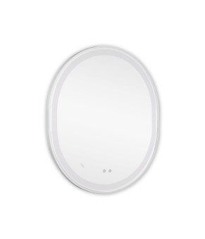 Дзеркало Qtap Gemini 800х700 з LED-підсвічуванням Touch, з антизапотіванням, з димером, рег. темп. кольору (3000-6500K) Reverse QT2578R8071W (SD00052318)