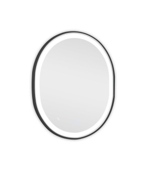 Дзеркало Qtap Gemini 800х700 з LED-підсвічуванням Touch, з антизапотіванням, з димером, рег. темп. кольору (3000-6500K) Reverse QT2578R8072B (SD00052319)