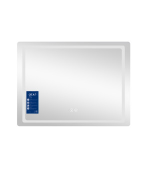 Дзеркало Qtap Mideya (DC-F614) 700х500 з LED-підсвічуванням Touch, з антизапотіванням, димером QT2078NCF07050W (SD00054143)