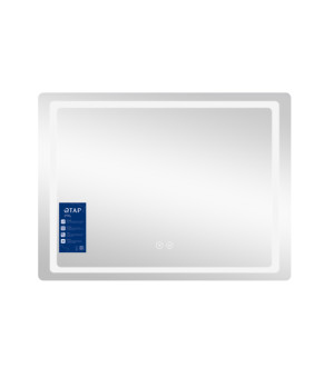 Дзеркало Qtap Mideya (DC-F614) 700х500 з LED-підсвічуванням Touch, з антизапотіванням, димером QT2078NCF07050W (SD00054143)