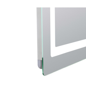Дзеркало Lidz Kubis 700х800 з LED-підсвічуванням Touch, з антизапотіванням, з димером, рег. яскравості LD78LF904708048447 (SD00054571)