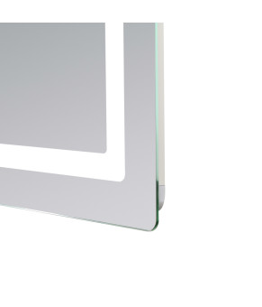 Дзеркало Lidz Kubis (KU2) 800х600 з LED-підсвічуванням Touch, з антизапотіванням, з димером, рег. яскравості LD78LF904806048446 (SD00054570)