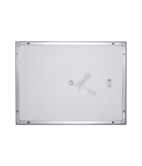 Дзеркало Lidz Kubis (KU1) 900х700 з LED-підсвічуванням Touch, з антизапотіванням, з димером, рег. яскравості LD78LF904907048451 (SD00054575)