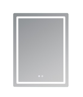 Дзеркало Qtap Mideya (MI2) 600х800 з LED-підсвічуванням Touch, з антизапотіванням, димером, рег. яскравості QT2078F6080 (SD00054602)