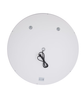 Дзеркало Qtap Mideya (MI6) R900 з LED-підсвічуванням Touch, з антизапотіванням, димером, рег. яскравості QT2078NCR9090W (SD00054583)
