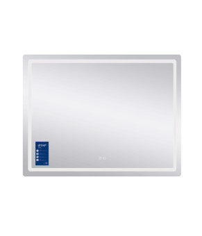 Дзеркало Qtap Mideya MI1) 1200х800 з LED-підсвічуванням Touch, з антизапотіванням, димером, рег. яскравості QT2078F12080 (SD00054584)
