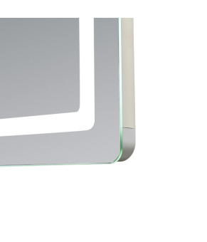 Дзеркало Qtap Mideya (MI2)  800х700 з LED-підсвічуванням Touch, з антизапотіванням, з димером, рег. яскравості QT2078NCF807048476 (SD00054600)