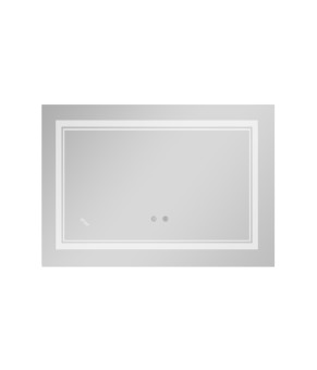 Дзеркало Qtap Cardinal (CA1) 800х600 з LED-підсвічуванням Touch, з антизапотіванням, з димером, рег. темп. кольору (3000-6500K) Reverse QT0478C8060 (SD00054580)