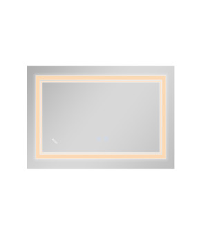 Дзеркало Qtap Cardinal (CA1) 800х600 з LED-підсвічуванням Touch, з антизапотіванням, з димером, рег. темп. кольору (3000-6500K) Reverse QT0478C8060 (SD00054580)