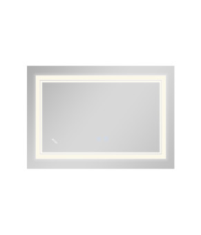 Дзеркало Qtap Cardinal (CA1) 800х600 з LED-підсвічуванням Touch, з антизапотіванням, з димером, рег. темп. кольору (3000-6500K) Reverse QT0478C8060 (SD00054580)