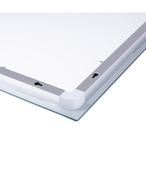 Дзеркало Qtap Cardinal (CA2) 1000х800 з LED-підсвічуванням Touch, з антизапотіванням, з димером, рег. темп. кольору (3000-6500K) QT0478C1008048455 (SD00054579)