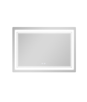 Дзеркало Qtap Cardinal (CA2) 1200х800 з LED-підсвічуванням Touch, з антизапотіванням, з димером, рег. темп. кольору (3000-6500K) QT0478C1208048454 (SD00054578)