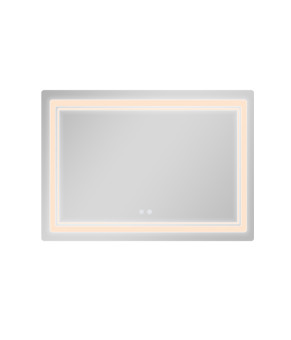 Дзеркало Qtap Cardinal (CA2) 1200х800 з LED-підсвічуванням Touch, з антизапотіванням, з димером, рег. темп. кольору (3000-6500K) QT0478C1208048454 (SD00054578)