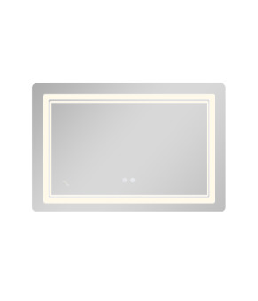 Дзеркало Qtap Cardinal (CA2) 800х600 з LED-підсвічуванням Touch, з антизапотіванням, з димером, рег. темп. кольору (3000-6500K) Reverse QT0478C806048457 (SD00054581)