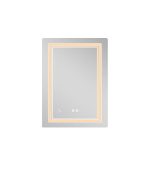 Дзеркало Qtap Cardinal (CA2) 600х800 з LED-підсвічуванням Touch, з антизапотіванням, з димером, рег. темп. кольору (3000-6500K) Reverse QT0478C608048453 (SD00054577)