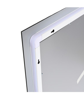 Дзеркало Qtap Taurus (TA1) 1000×800 мм з LED-підсвічуванням Touch, з антизапотіванням, з димером, рег. темп. кольору (3000-6500K) QTTAU100080048956 (SD00055080)