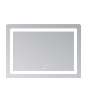 Дзеркало Lidz Kubis (KU2) 1200х800 з LED-підсвічуванням Touch, з антизапотіванням, з димером, рег. яскравості LDKUB120080049007 (SD00055131)
