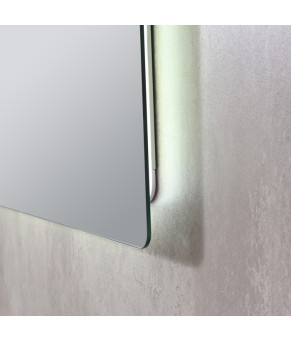 Дзеркало Qtap Taurus (TA2) 800×600 мм з LED-підсвічуванням Touch, з антизапотіванням, з димером, рег. темп. кольору (3000-6500K) QTTAU8006004895 (SD00055077)