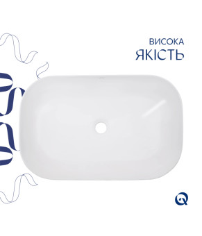 Раковина-чаша Qtap Robin 600x390x150 White QT13112143PW