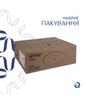 Раковина-чаша Qtap Dove 415x340x140 White QT06116062AW