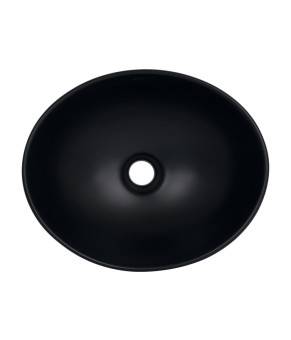 Раковина-чаша Qtap Dove 415x340x140 Matt black QT06116062AMB