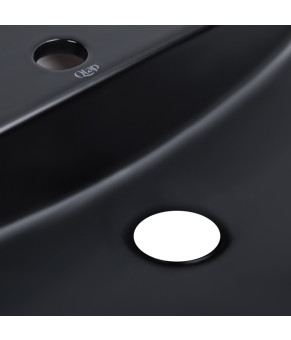 Раковина-чаша Qtap Scorpio 600х400х120 Matt black QT142203MBMBN