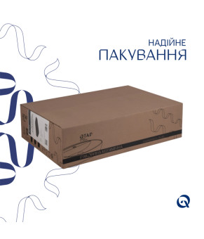 Комплект Qtap Scorpio: Раковина накладна прамокутна 550х390х120 мм Matt Black + Донний клапан PU03