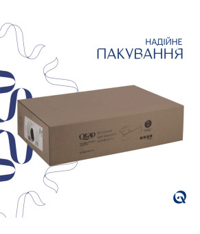 Раковина-чаша Qtap Robin 600x390x150 Matt black QT132143PMBMBN