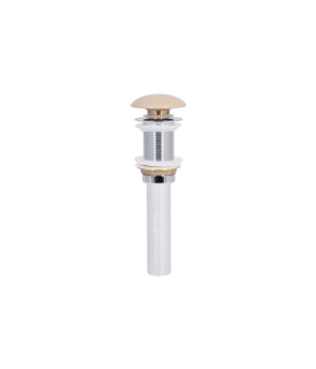 Раковина накладна Qtap Robin 500х380х140 мм, Beige, прямокутна, з донним клапаном QT04116302SB