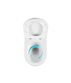 Готове рішення Qtap для ванної кімнати: підвісний унітаз Taurus Ultra Quiet 515×360×350 + комплект інсталяції Nest 4 в 1 (квадратна клавіша Chrome) (SD00055995)