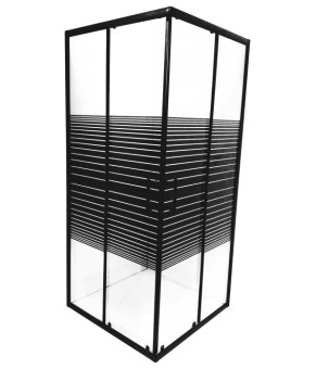 Душевая кабина INSANA Aqua Black Line JK 90х90х195 мм без поддона ( А0059654 )