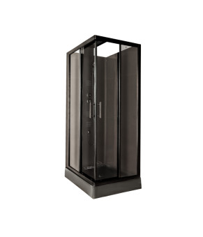 Душевой бокс Insana Alora Black 100XW - 9851 80*100*215 низкий поддон ( А0058207 )