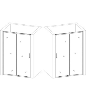 Душові двері PARSETA 120TB BRAVO (000031215)