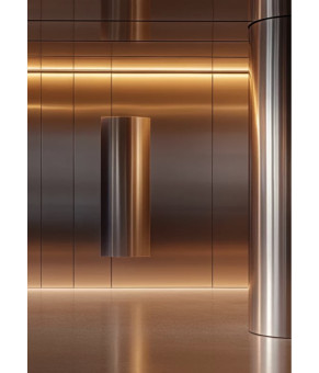 Бамбукова стінова панель BWD 2063 Copper Metal  (20635)