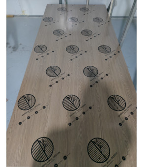 Бамбукова стінова панель BWD 9015 Natural Wood, оброблений край (90158)